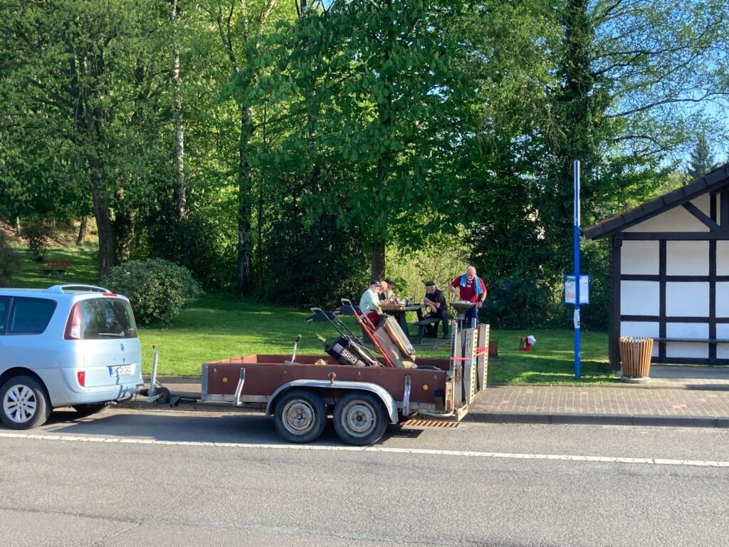 Die Grünkolonne nimmt wieder ihre Arbeit auf